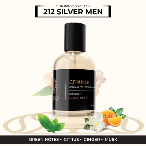 Citrusilk - Inspired by 212 Silver Men