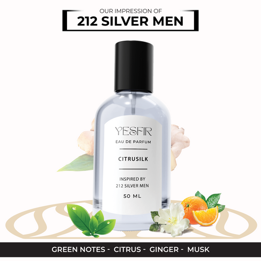 Citrusilk - Inspired by 212 Silver Men