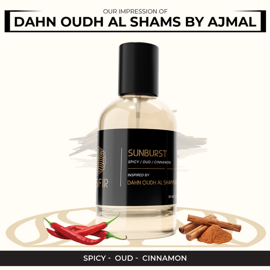 Sunburst - Inspired by Dahn Oudh Al Shams by Ajmal