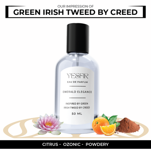 Emerald Elegance - Inspired by Green Irish Tweed by Creed