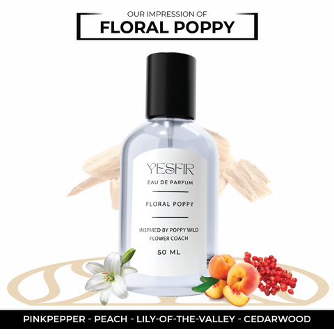 Floral Poppy - Inspired by Poppy Wild Flower Coach