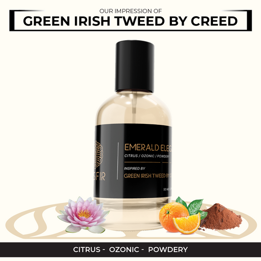 Emerald Elegance - Inspired by Green Irish Tweed by Creed