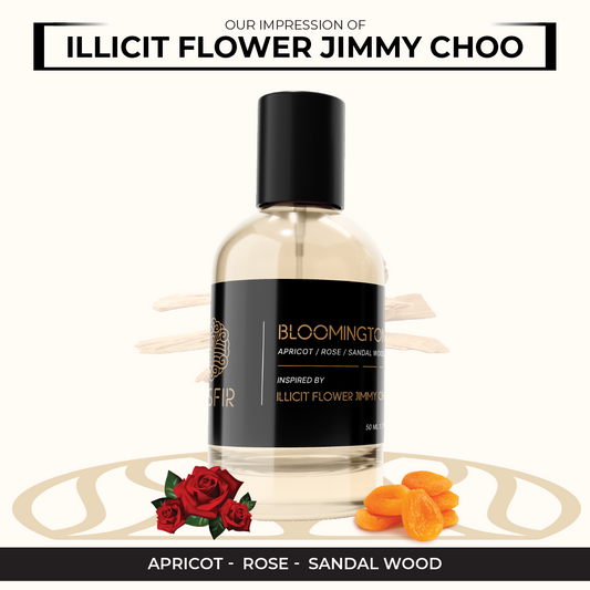 Bloomington - Inspired by Illicit Flower Jimmy Choo