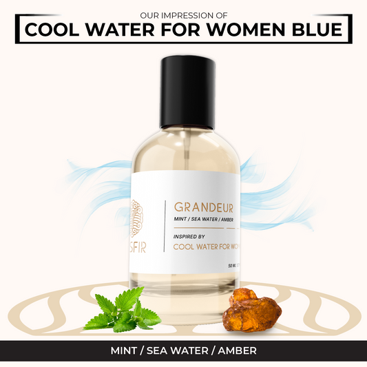 Grandeur - Inspired by Cool Water for Women Blue