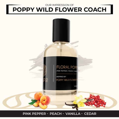 Floral Poppy - Inspired by Poppy Wild Flower Coach